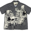 Load image into Gallery viewer, Sun Surf Men's Japanese Art Short Sleeve Shirt - Katsushika Hokusai Graphic in Classic Hawaiian Shirt Style SS39460 119 Charcoal-Black