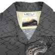 Load image into Gallery viewer, Sun Surf Men's Japanese Art Short Sleeve Shirt - Katsushika Hokusai Graphic in Classic Hawaiian Shirt Style SS39460 119 Charcoal-Black
