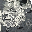 Load image into Gallery viewer, Sun Surf Men's Japanese Art Short Sleeve Shirt - Katsushika Hokusai Graphic in Classic Hawaiian Shirt Style SS39460 119 Charcoal-Black