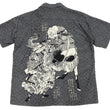 Load image into Gallery viewer, Sun Surf Men's Japanese Art Short Sleeve Shirt - Katsushika Hokusai Graphic in Classic Hawaiian Shirt Style SS39460 119 Charcoal-Black