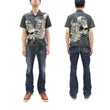 Load image into Gallery viewer, Sun Surf Men's Japanese Art Short Sleeve Shirt - Katsushika Hokusai Graphic in Classic Hawaiian Shirt Style SS39460 119 Charcoal-Black