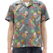 Load image into Gallery viewer, Sun Surf Men's Cotton Hawaiian Shirt - Uncle Torys Graphic Design - Short-Sleeve Aloha Shirt "TRIP TO HAWAII" SS39537 119 Faded-Black