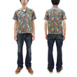 Load image into Gallery viewer, Sun Surf Men's Cotton Hawaiian Shirt - Uncle Torys Graphic Design - Short-Sleeve Aloha Shirt "TRIP TO HAWAII" SS39537 119 Faded-Black