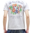 Load image into Gallery viewer, Sun Surf T-shirt Men's McIntosh Ukulele design Graphic Short Sleeve Hawaiian Tee SS79350 101 White
