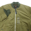 Load image into Gallery viewer, Alpha Industries Lightweight MA-1 Jacket Men's Casual Updated Version of the MA1 Flight Bomber Jacket TA0720 019 Olive-Green