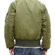 Load image into Gallery viewer, Alpha Industries Lightweight MA-1 Jacket Men's Casual Updated Version of the MA1 Flight Bomber Jacket TA0720 019 Olive-Green