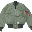 Load image into Gallery viewer, Alpha Industries Lightweight MA-1 Jacket Men's Casual Updated Version of the MA1 Flight Bomber Jacket TA0720 059 Vintage-Gray