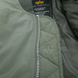 Load image into Gallery viewer, Alpha Industries Lightweight MA-1 Jacket Men's Casual Updated Version of the MA1 Flight Bomber Jacket TA0720 059 Vintage-Gray