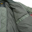 Load image into Gallery viewer, Alpha Industries Lightweight MA-1 Jacket Men's Casual Updated Version of the MA1 Flight Bomber Jacket TA0720 059 Vintage-Gray