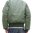 Load image into Gallery viewer, Alpha Industries Lightweight MA-1 Jacket Men's Casual Updated Version of the MA1 Flight Bomber Jacket TA0720 059 Vintage-Gray