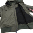 Laden Sie das Bild in den Galerie-Viewer, Alpha Industries Bonded Parka Men's Casual Military-Inspired Nylon Hooded Jacket with Rib Panel TA0722 076 Gray