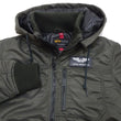 Load image into Gallery viewer, Alpha Industries Hooded Puffer Jacket TA1672 Men's Military Style Nylon Padded Jacket with Rib Panel TA1672-076 Replica-Gray