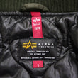 Load image into Gallery viewer, Alpha Industries Hooded Puffer Jacket TA1672 Men's Military Style Nylon Padded Jacket with Rib Panel TA1672-076 Replica-Gray