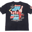 Load image into Gallery viewer, Tedman T-Shirt Men's Lucky Devil Logo Graphic Short Sleeve Tee Efu-Shokai TDSS-553 Black