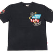 Load image into Gallery viewer, Tedman T-Shirt Men's Lucky Devil Logo Graphic Short Sleeve Tee Efu-Shokai TDSS-553 Black