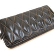 Laden Sie das Bild in den Galerie-Viewer, TOYS McCOY Wallet Men's Casual Quilted Leather Wallet Zip Around Long Wallet TMA2309 050 Brown