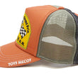 Laden Sie das Bild in den Galerie-Viewer, TOYS McCOY Cap Men's Casual Steve McQueen Mesh Cap Mesh Side Baseball Hat TMA2314 Orange