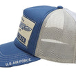 Load image into Gallery viewer, TOYS McCOY Cap Men's Casual Brand Logo Custom Patch Hat Mesh Cap Mesh Side Baseball Hat TMA2316 Saxe-Blue