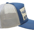 Load image into Gallery viewer, TOYS McCOY Cap Men's Casual Brand Logo Custom Patch Hat Mesh Cap Mesh Side Baseball Hat TMA2316 Saxe-Blue