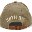 Laden Sie das Bild in den Galerie-Viewer, TOYS McCOY Cap Men's Casual Military Custom Patch Hat Herringbone Twill (HBT) Baseball Hat TMA2317 Olive