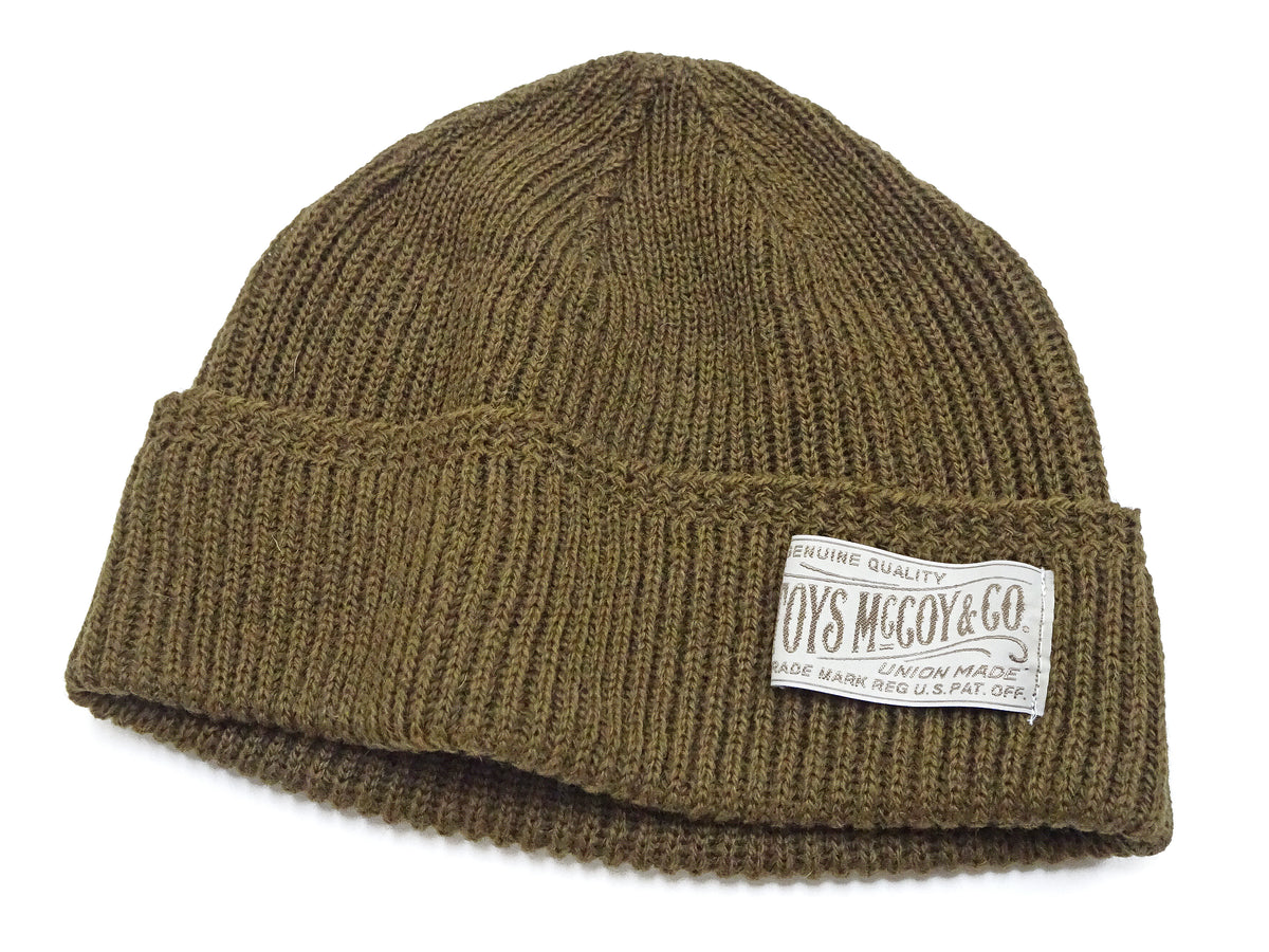 TOYS McCOY Watch Cap Men's Military Style Wool Winter Knit Hat