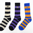 Load image into Gallery viewer, TOYS McCOY Socks Men's Casual Horizontal Striped Boot Socks 3-Pack BECK Boots Socks TMA2322