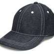 Load image into Gallery viewer, TOYS McCOY Plain Denim Cap Men's Casual Basic Denim Trucker Hat Without Mesh TMA2325 Deep Blue Indigo