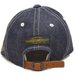 Load image into Gallery viewer, TOYS McCOY Denim Cap Men's Felix the Cat Denim Baseball Hat TMA2401 Deep Blue Indigo