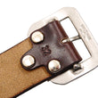 Load image into Gallery viewer, TOYS McCOY Leather Belt Men's Ccasual Chromexcel Steerhide Garrison Belt TMA2406 060 Brown