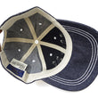 Load image into Gallery viewer, TOYS McCOY Denim Cap Men's Snoopy x USN Denim Baseball Hat TMA2410 Deep Blue Indigo