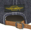 Load image into Gallery viewer, TOYS McCOY Denim Cap Men's Snoopy x USN Denim Baseball Hat TMA2410 Deep Blue Indigo