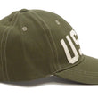 Load image into Gallery viewer, TOYS McCOY Cap Men's Casual USAF Military Patch Custom Cotton Oxford No-Mesh Baseball Cap TMA2412 Olive