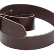 Load image into Gallery viewer, TOYS McCOY Men's Casual Leather Belt - 38mm Wide, 4mm Thick Steerhide Garrison Belt with Square Single Pin Buckle TMA2414 050 Brown