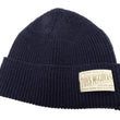 Load image into Gallery viewer, TOYS McCOY Watch Cap Men's Casual Wool Knit Hat With Fold-Up Cuff Inspired By Military Styles from WWII TMA2417 140 Dark-Navy-Blue (deep, rich navy-blue)