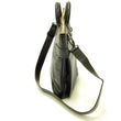Laden Sie das Bild in den Galerie-Viewer, TOYS McCOY Men's Leather Shoulder Bag - U.S. Air Force Helmet Bag Style - TMA2418, 030 Black Horsehide x Nickel Zipper