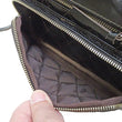 Load image into Gallery viewer, TOYS McCOY Bag Men's Casual Genuine Horsehide Quilted Leather Sling Bag Waist Pack TMA2421 Black 030 Black
