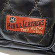 Load image into Gallery viewer, TOYS McCOY Bag Men's Casual Genuine Horsehide Quilted Leather Sling Bag Waist Pack TMA2421 Black 030 Black