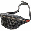 Laden Sie das Bild in den Galerie-Viewer, TOYS McCOY Bag Men's Casual Genuine Horsehide Quilted Leather Sling Bag Waist Pack TMA2422 030 Black