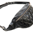 Laden Sie das Bild in den Galerie-Viewer, TOYS McCOY Bag Men's Casual Genuine Horsehide Quilted Leather Sling Bag Waist Pack TMA2422 030 Black