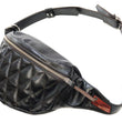 Laden Sie das Bild in den Galerie-Viewer, TOYS McCOY Bag Men's Casual Genuine Horsehide Quilted Leather Sling Bag Waist Pack TMA2422 030 Black