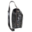 Laden Sie das Bild in den Galerie-Viewer, TOYS McCOY Leather Mini Duffle Sling Bag Men's Casual Small Crossbody Bag TMA2423 030 Black