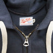 Load image into Gallery viewer, TOYS McCOY Plain Zip-Up Hoodie Men's Vintage Inspired Solid Zip Hooded Sweatshirt TMC2468 141 Faded-Bluish-Gray