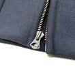 Load image into Gallery viewer, TOYS McCOY Plain Zip-Up Hoodie Men's Vintage Inspired Solid Zip Hooded Sweatshirt TMC2468 141 Faded-Bluish-Gray