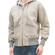 Load image into Gallery viewer, TOYS McCOY Plain Zip-Up Hoodie Men's Vintage Inspired Solid Zip Hooded Sweatshirt TMC2468 040 Sand-Beige
