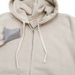 Load image into Gallery viewer, TOYS McCOY Plain Zip-Up Hoodie Men's Vintage Inspired Solid Zip Hooded Sweatshirt TMC2468 040 Sand-Beige