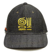 Load image into Gallery viewer, TOYS McCOY Graphic Black Denim Baseball Cap (No-Mesh) Men's Casual Snoopy Embroidered Cotton Ball Cap TMA2501
