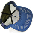 Load image into Gallery viewer, TOYS McCOY Side Mesh Cap Men's Casual Embroidered Graphic Baseball Cap / Trucker Cap with a Slightly Curved Brim and Snapback Adjuster TMA2503 Grayish-Blue x Olive