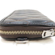 Load image into Gallery viewer, TOYS McCOY Zip-Around Long Leather Wallet Men's Casual Quilted Horsehide Leather Wallet with Three-Sided Zip TMA2506 030 Black