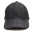 Load image into Gallery viewer, TOYS McCOY Plain Black Denim Baseball Cap (No-Mesh) Men's Casual Cotton Ball Cap TMA2507
