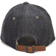Load image into Gallery viewer, TOYS McCOY Plain Black Denim Baseball Cap (No-Mesh) Men's Casual Cotton Ball Cap TMA2507